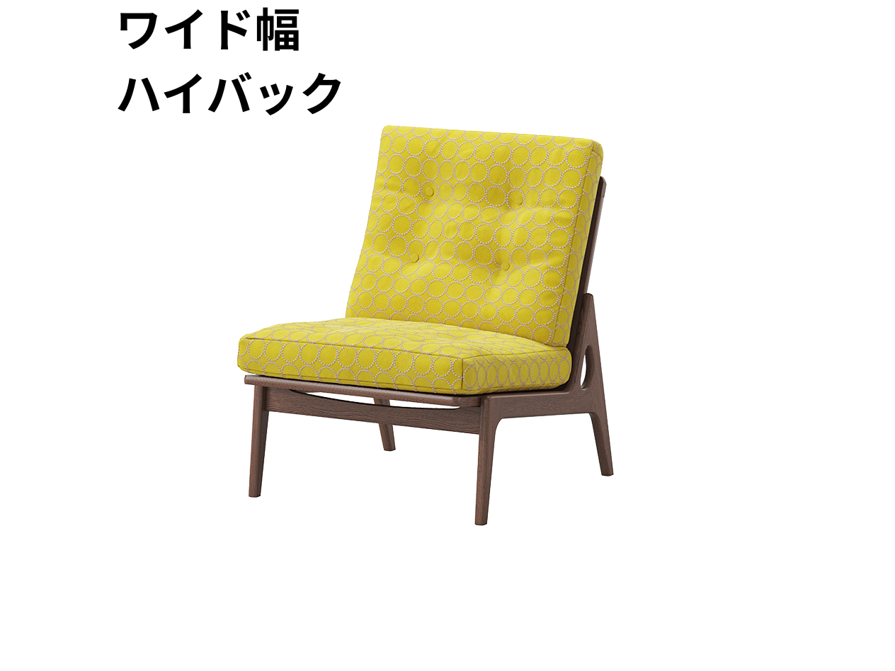 『マルニ60期間限定企画』ミナペルホネン/タンバリン&ライトベリー全色から生地セレクト!マルニ60フレームチェア/ウォールナット材/ウレタン仕上/1シーター 肘無