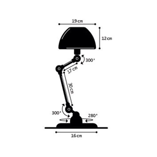 JIELDE(ジェルデ)AICLER AIC373 CURVE DESK LAMP