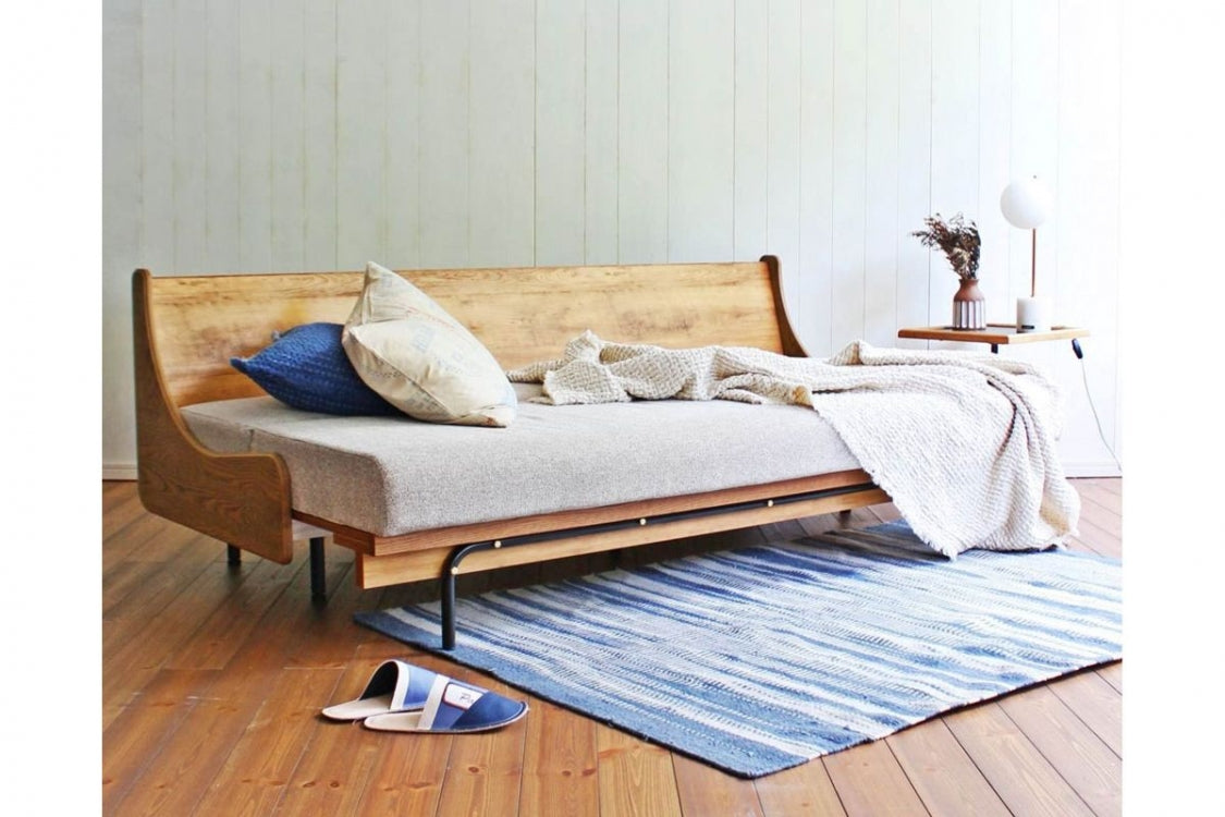 JOURNAL STANDARD FURNITURE(ジャーナルスタンダードファニチャー ) ハビタ ソファー ベッド W2000 / ベージュ