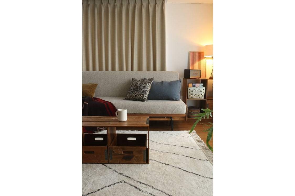 JOURNAL STANDARD FURNITURE(ジャーナルスタンダードファニチャー ) ハビタ ソファー ベッド W2000 / ベージュ