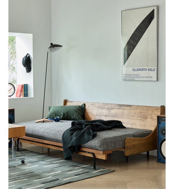 JOURNAL STANDARD FURNITURE(ジャーナルスタンダードファニチャー ) ハビタ ソファー ベッド W2000 / グレー