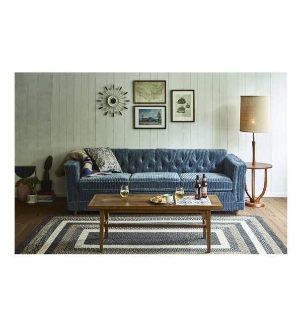 ACME Furniture(アクメファニチャー) レイクウッドソファ 3シーター ブルーグレー