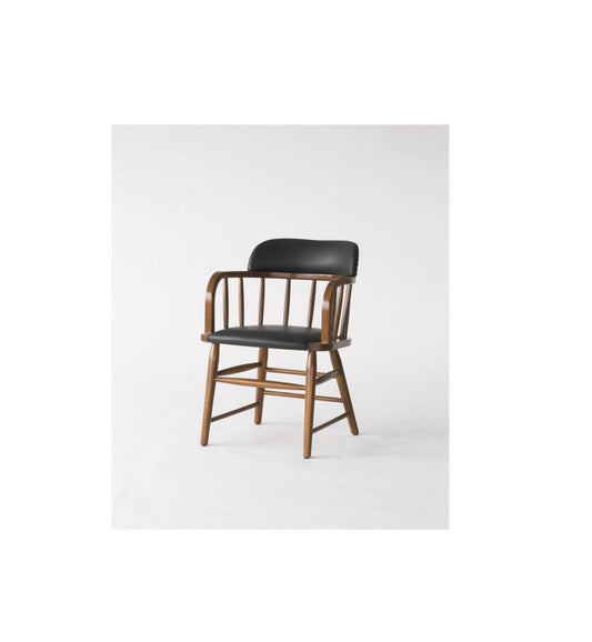 ACME Furniture(アクメファニチャー) オークス アーム チェア ブラック(PVC)