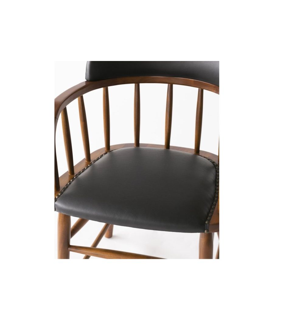 ACME Furniture(アクメファニチャー) オークス アーム チェア ブラック(PVC)