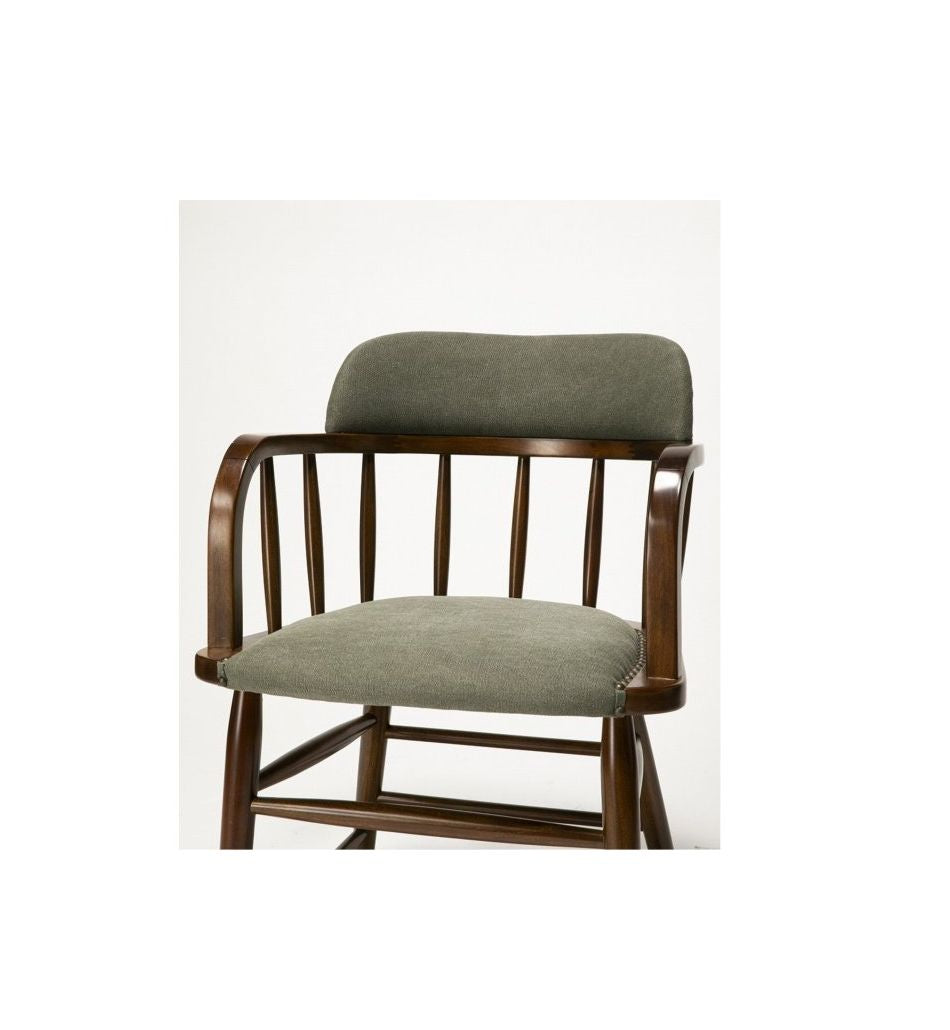 ACME Furniture(アクメファニチャー) オークス アーム チェア カーキ(ファブリック)