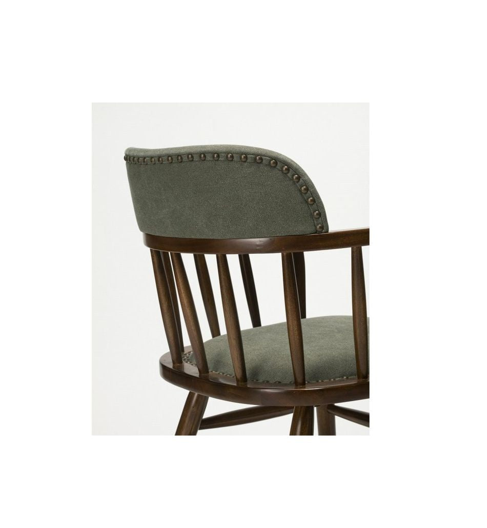 ACME Furniture(アクメファニチャー) オークス アーム チェア カーキ(ファブリック)