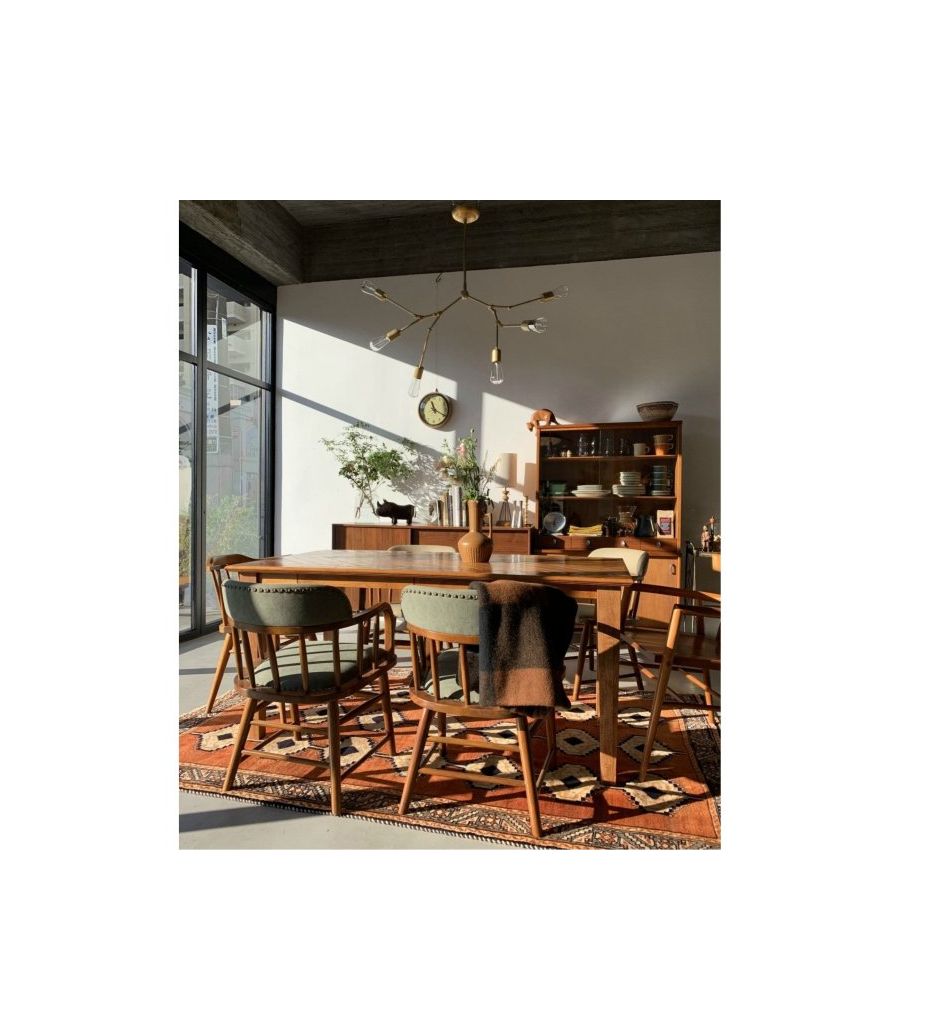 ACME Furniture(アクメファニチャー) オークス アーム チェア カーキ(ファブリック)