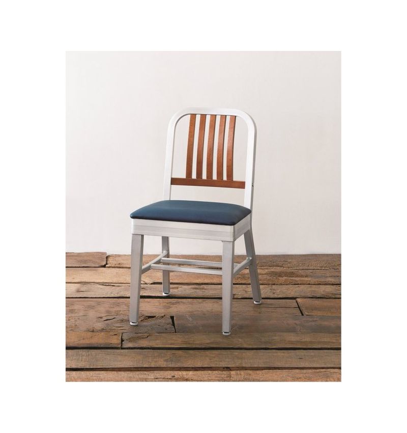 ACME Furniture(アクメファニチャー)ショアライン サイド チェア / アルミニウム レッグ / ネイビー