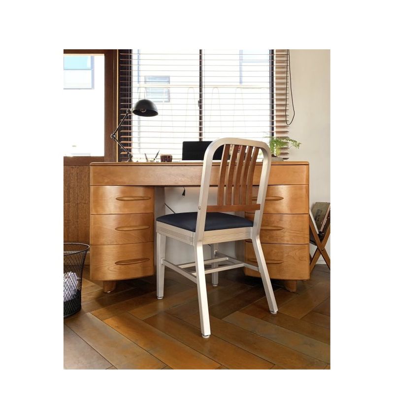 ACME Furniture(アクメファニチャー)ショアライン サイド チェア / アルミニウム レッグ / ネイビー