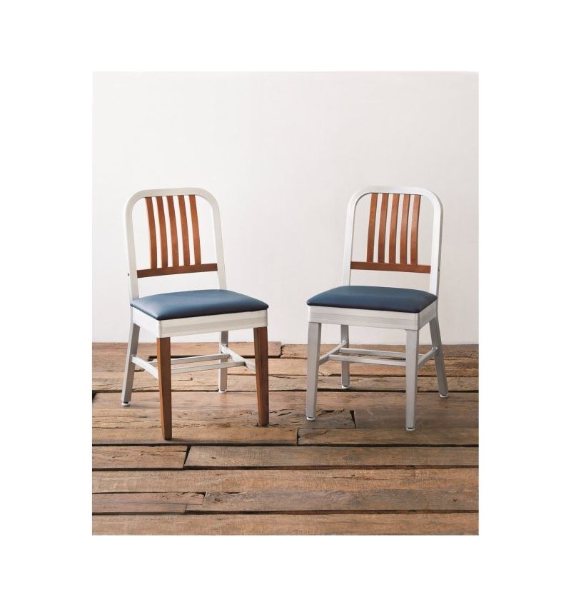 ACME Furniture(アクメファニチャー)ショアライン サイド チェア / アルミニウム レッグ / ネイビー