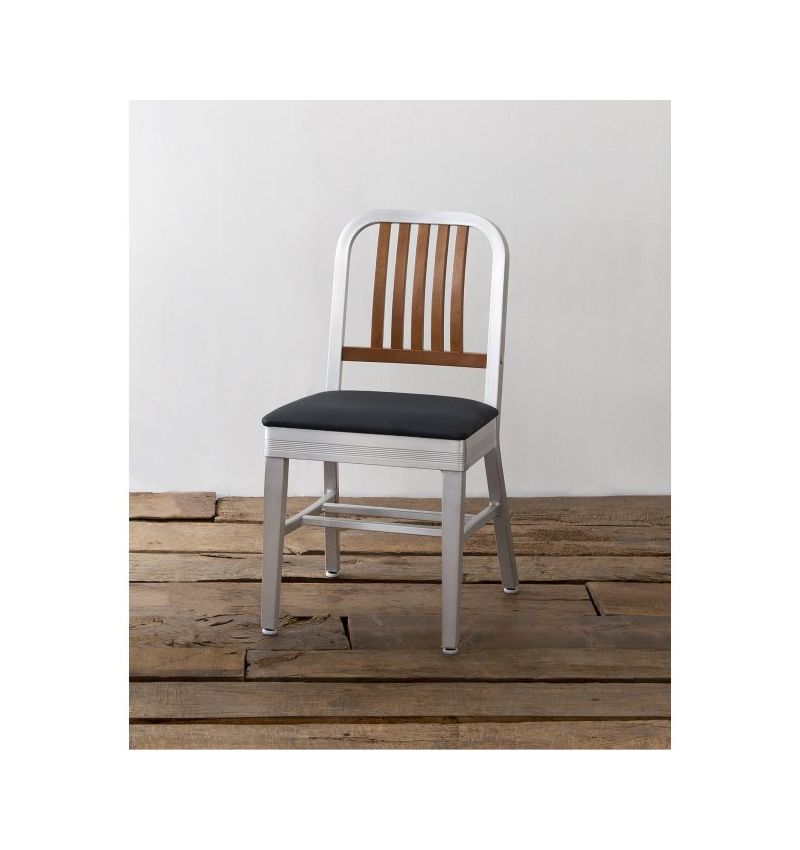 ACME Furniture(アクメファニチャー)ショアライン サイド チェア / アルミニウム レッグ / ブラック