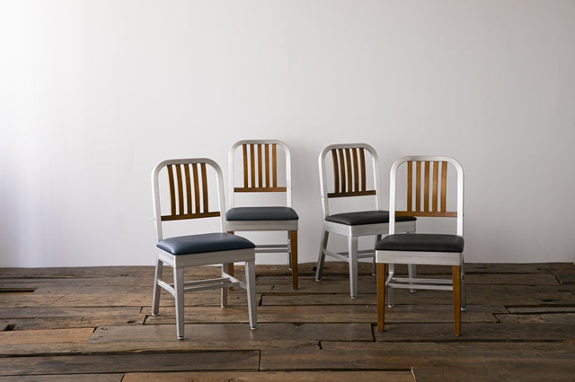 ACME Furniture(アクメファニチャー)ショアライン サイド チェア / アルミニウム レッグ / ネイビー