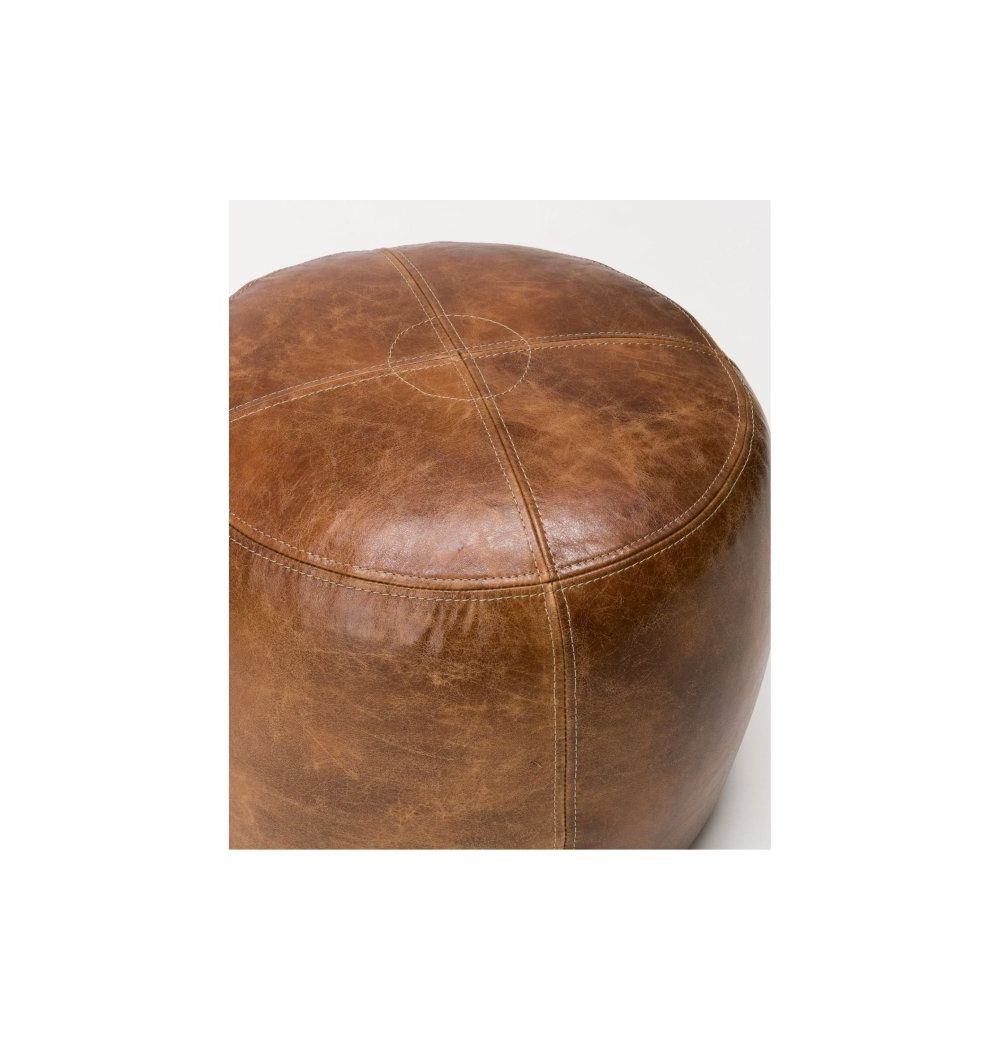 ACME Furniture(アクメファニチャー)オークス レザー スツール / クラック レザー