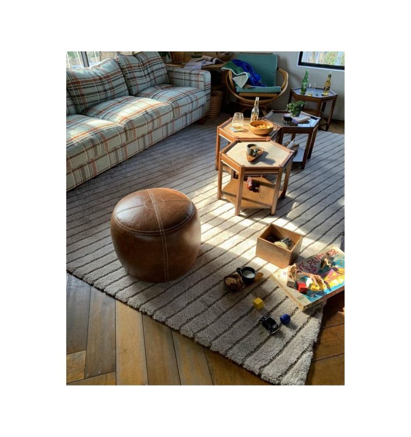 ACME Furniture(アクメファニチャー)オークス レザー スツール / クラック レザー