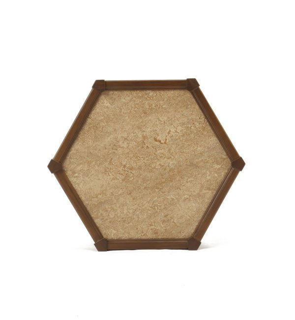 ACME Furniture(アクメファニチャー)ブルックス ヘキサゴン テーブル ベージュ