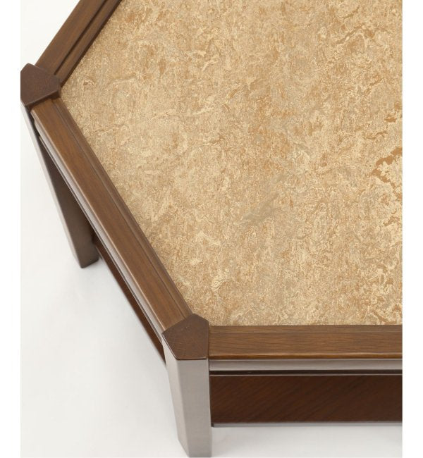 ACME Furniture(アクメファニチャー)ブルックス ヘキサゴン テーブル ベージュ