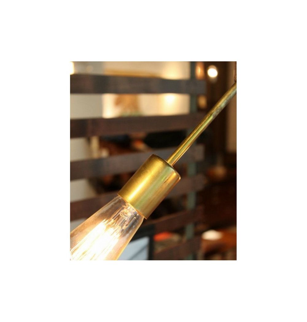 ACME Furniture(アクメファニチャー)ソリッド ブラス ランプ 3アーム 45°