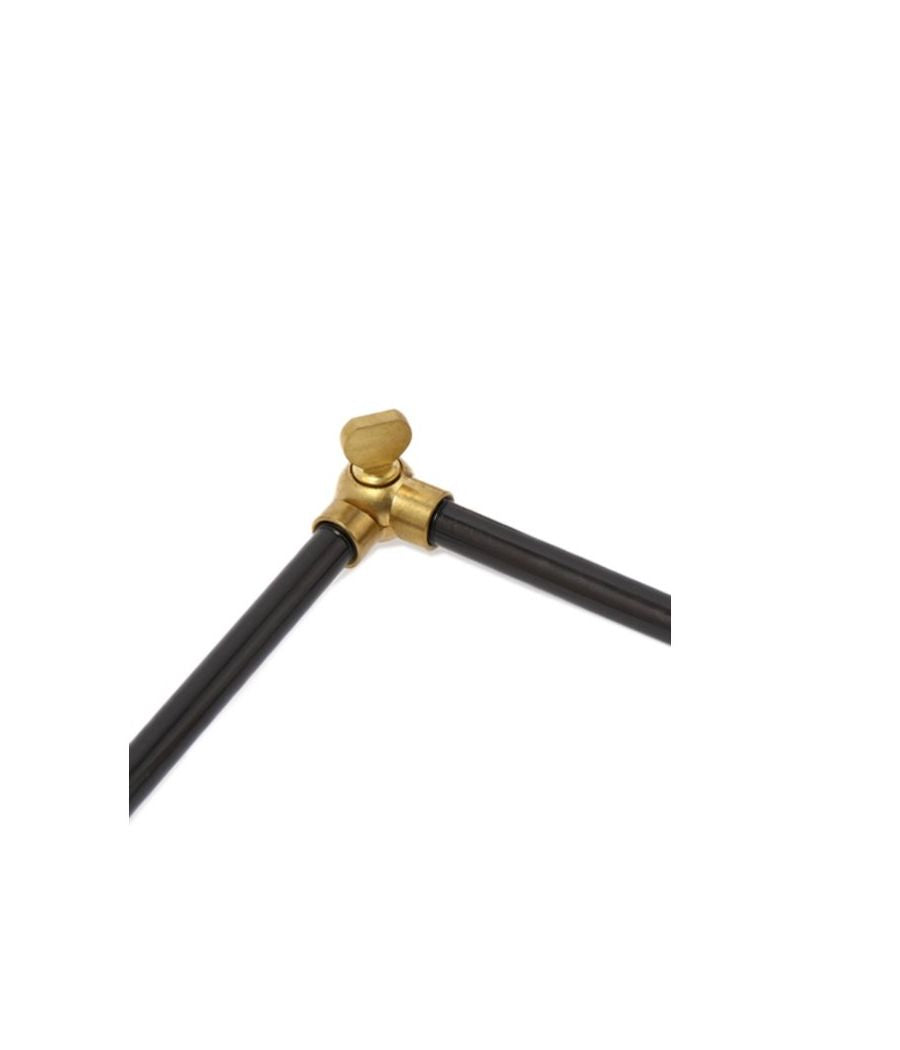 ACME Furniture(アクメファニチャー)ソリッド ブラス ランプ 3アーム ブラックパイプ