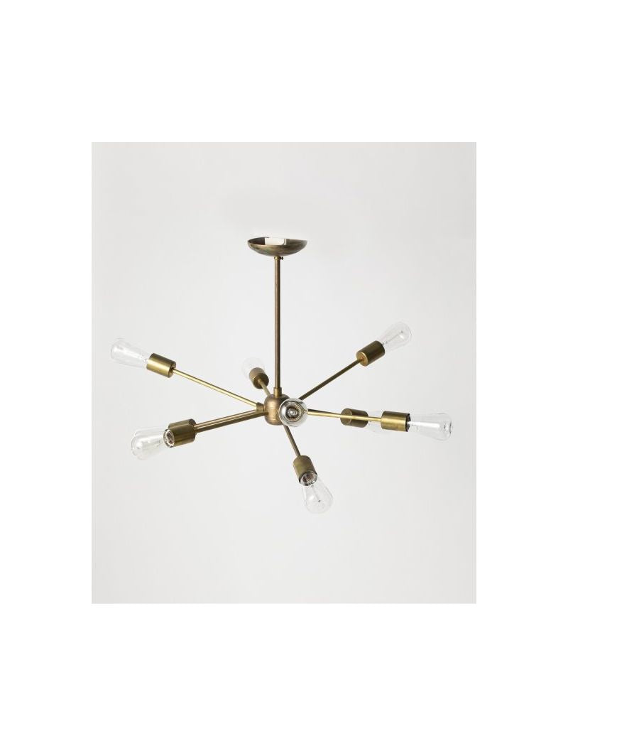 ACME Furniture(アクメファニチャー)ソリッド ブラス ランプ 9アーム