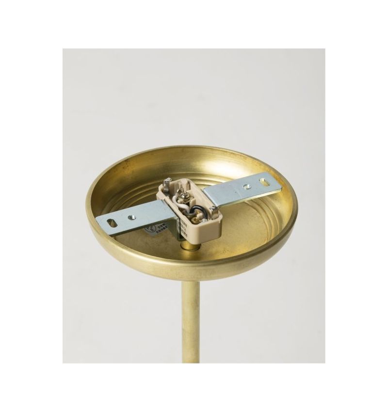 ACME Furniture(アクメファニチャー)ソリッド ブラス ランプ 6スポット シャンデリア