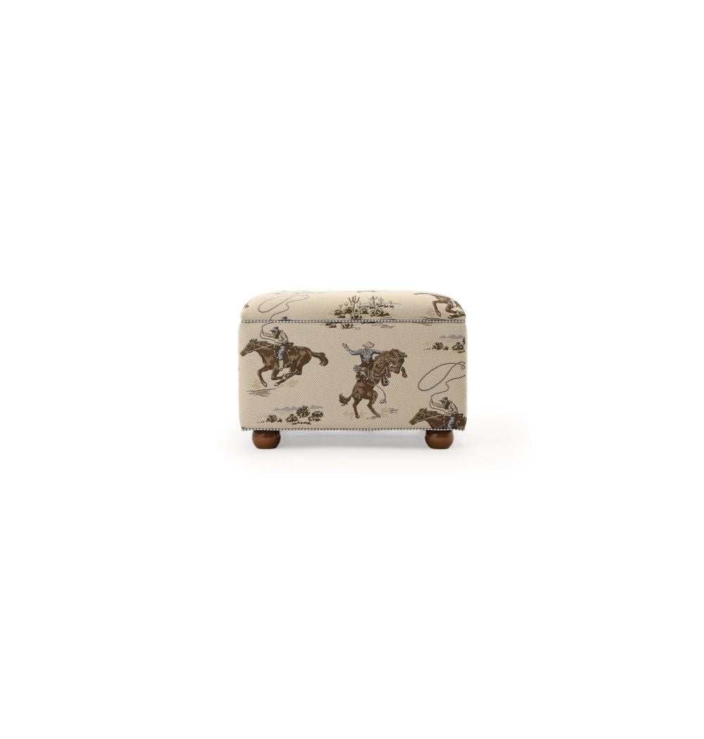 JOURNAL STANDARD FURNITURE(ジャーナルスタンダードファニチャー )ストレージ スツール L カウボーイ 【ユナイテッドウォールペーパー】