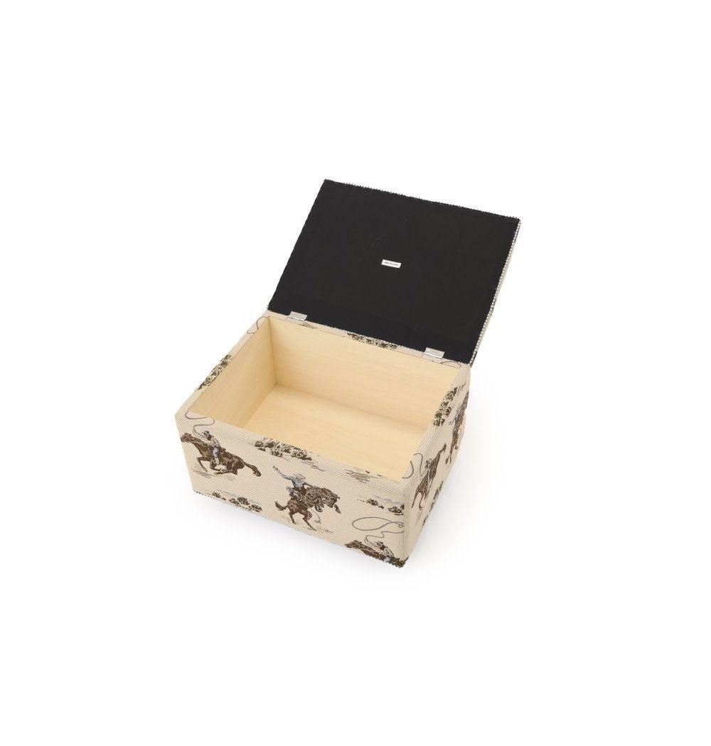 JOURNAL STANDARD FURNITURE(ジャーナルスタンダードファニチャー )ストレージ スツール L カウボーイ 【ユナイテッドウォールペーパー】