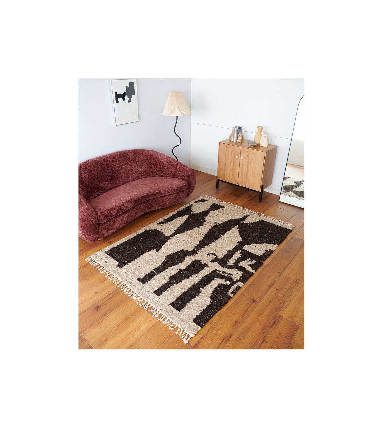 JOURNAL STANDARD FURNITURE(ジャーナルスタンダードファニチャー ) エミールソファ / ワイン