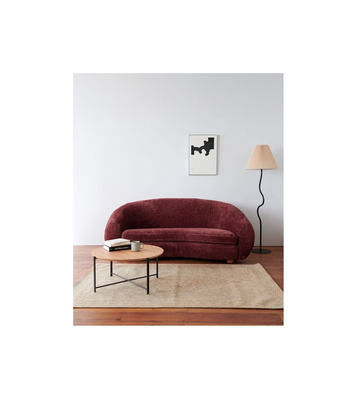 JOURNAL STANDARD FURNITURE(ジャーナルスタンダードファニチャー ) エミールソファ / ワイン
