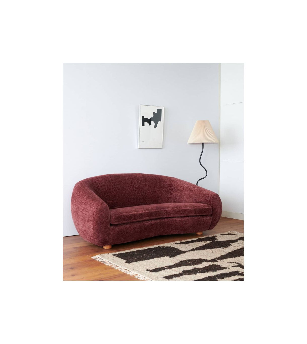 JOURNAL STANDARD FURNITURE(ジャーナルスタンダードファニチャー ) エミールソファ / ワイン