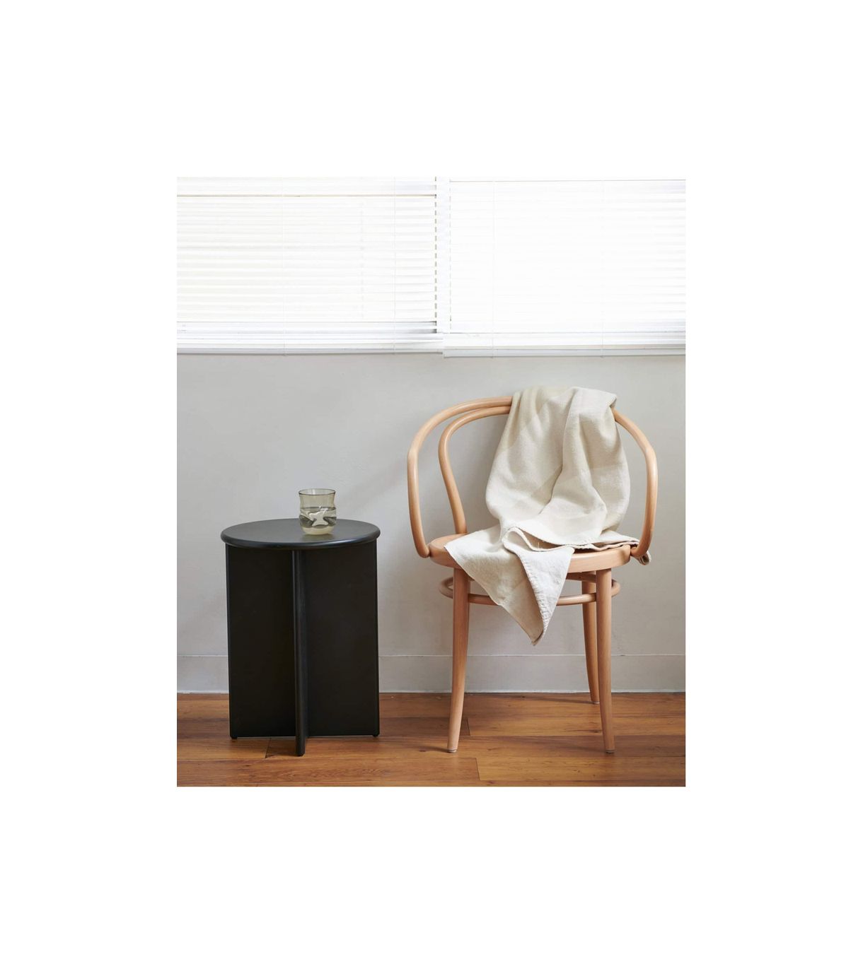JOURNAL STANDARD FURNITURE(ジャーナルスタンダードファニチャー )ポルトサイドテーブル / ブラック