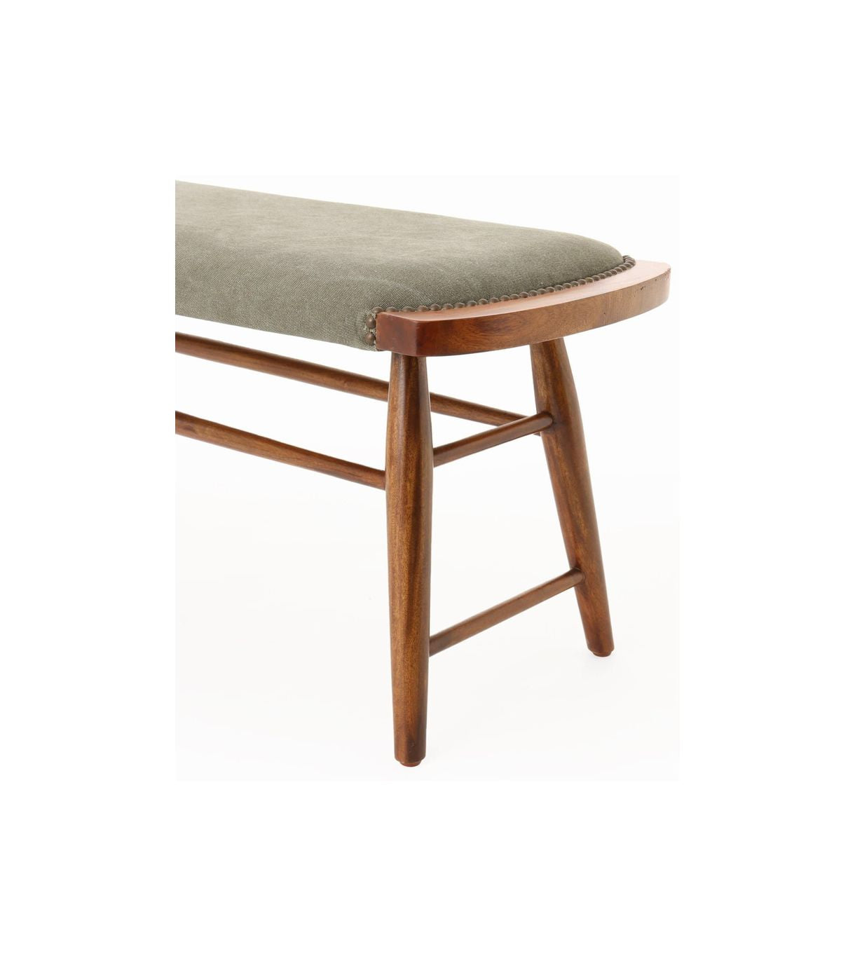 ACME Furniture(アクメファニチャー) オークスベンチ カーキ ファブリック