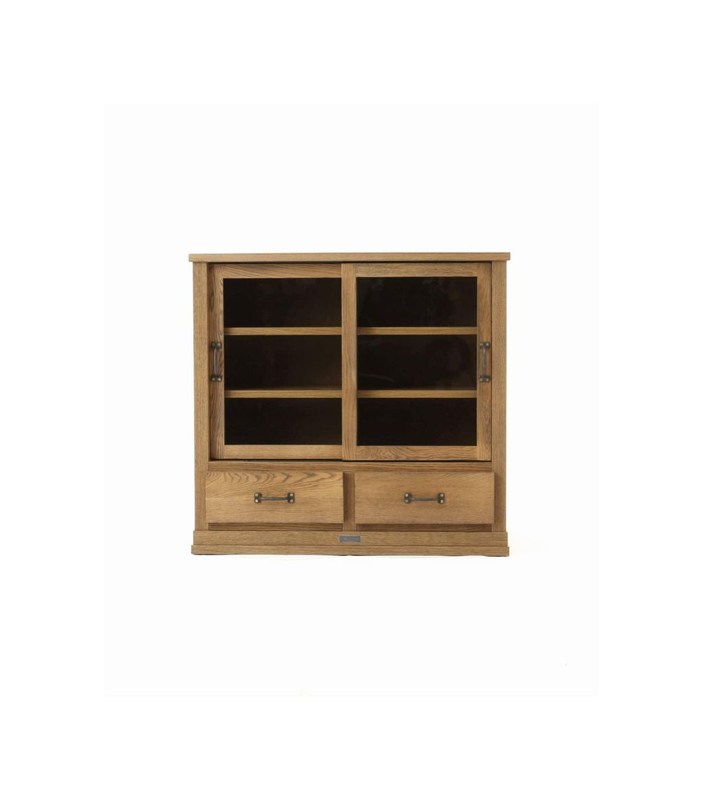 JOURNAL STANDARD FURNITURE(ジャーナルスタンダードファニチャー )エルバーソン ガラスキャビネット エス ドロワータイプ