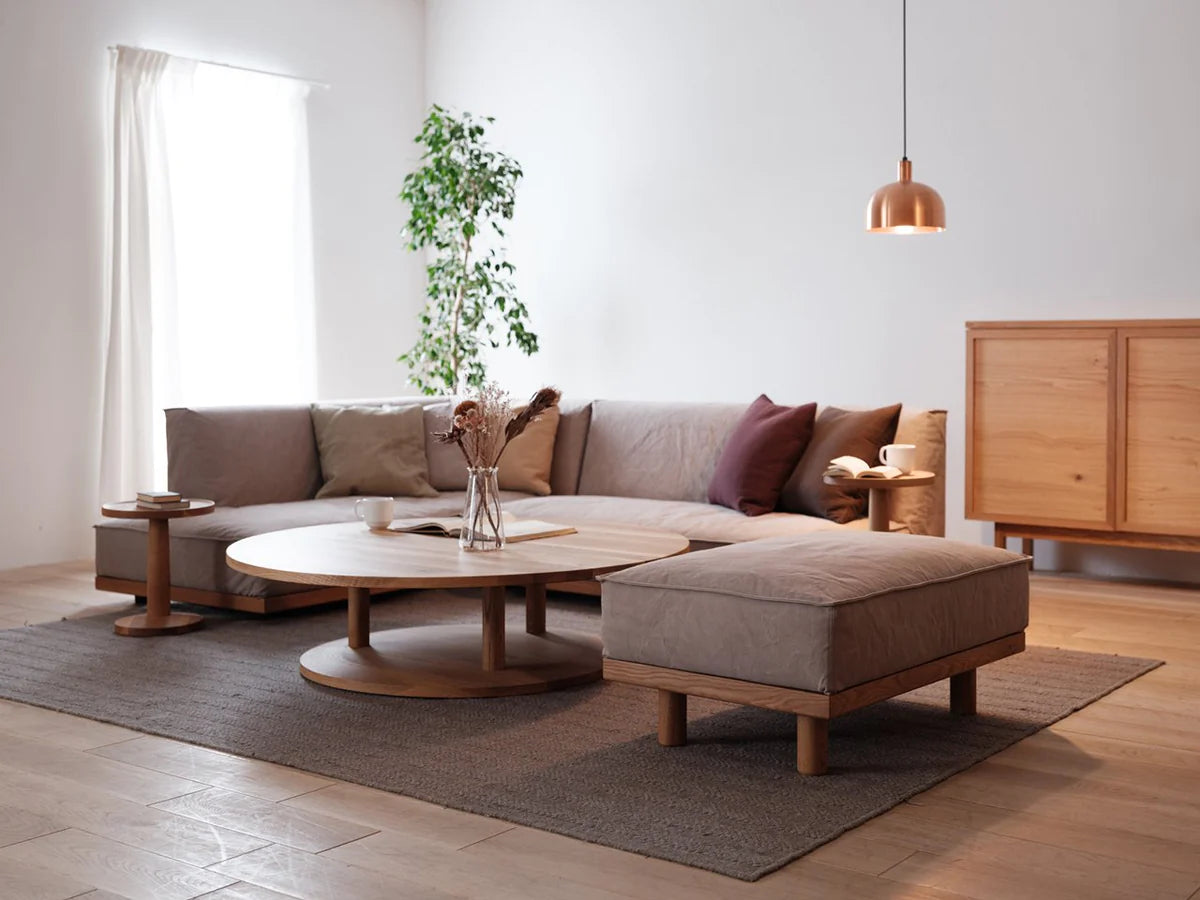 広松木工 PIATTA ピアッタ オットマン幅84