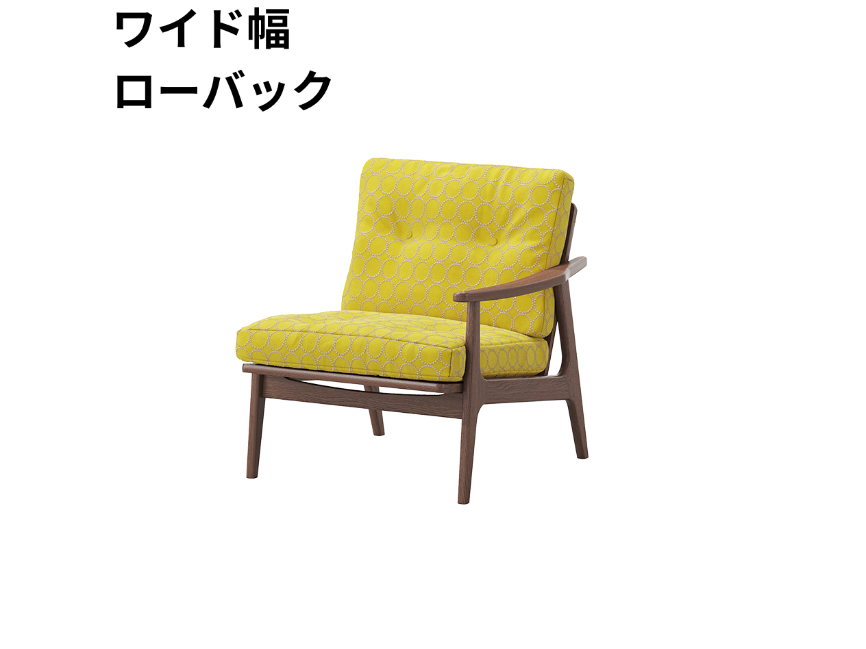 『マルニ60期間限定企画』ミナペルホネン/タンバリン&ライトベリー全色から生地セレクト!マルニ60フレームチェア/ウォールナット材/ウレタン仕上/1シーター 左肘