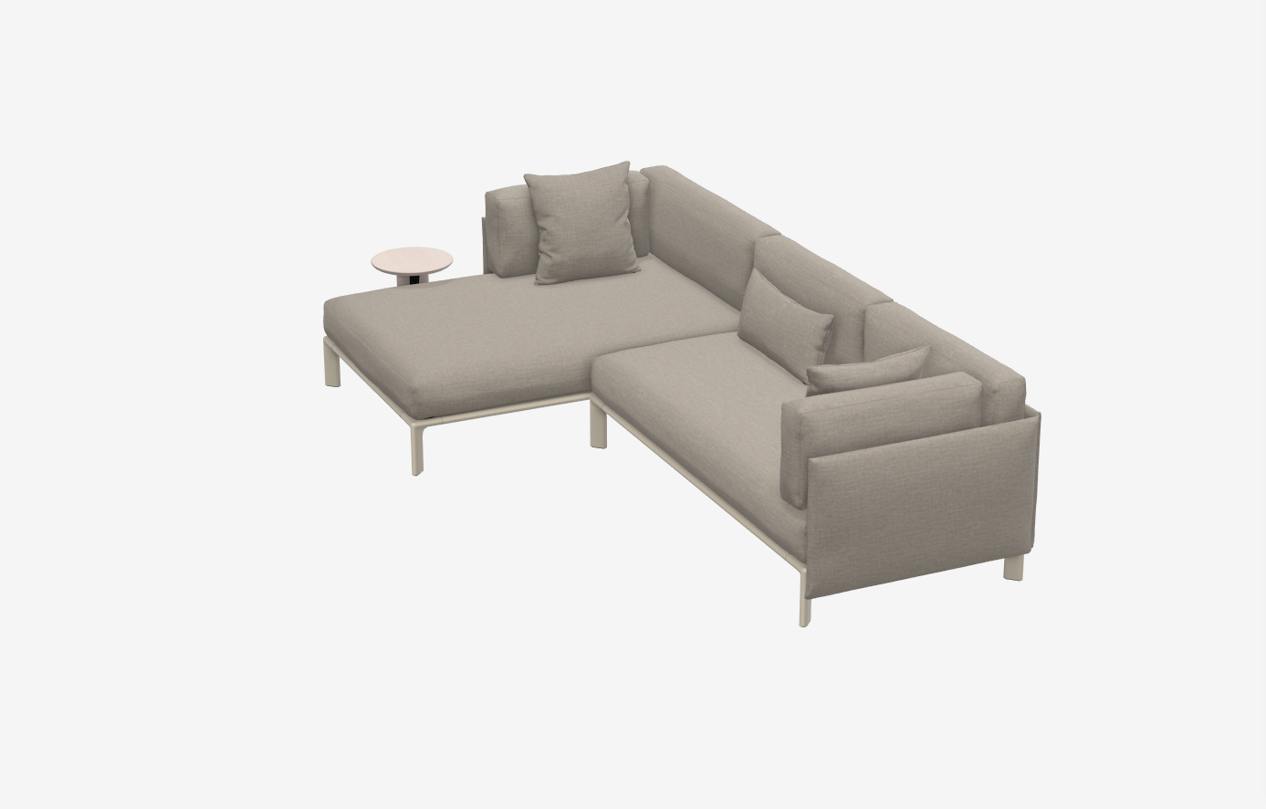 Vitra(ヴィトラ) Anagram 2-Seater with Chaise Longue(アナグラム2シーターとシェーズローング)