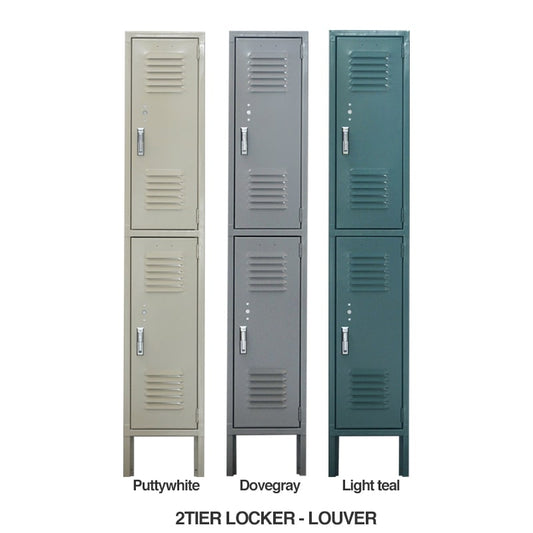 LYON 2-TIER LOCKER - LOUVER
