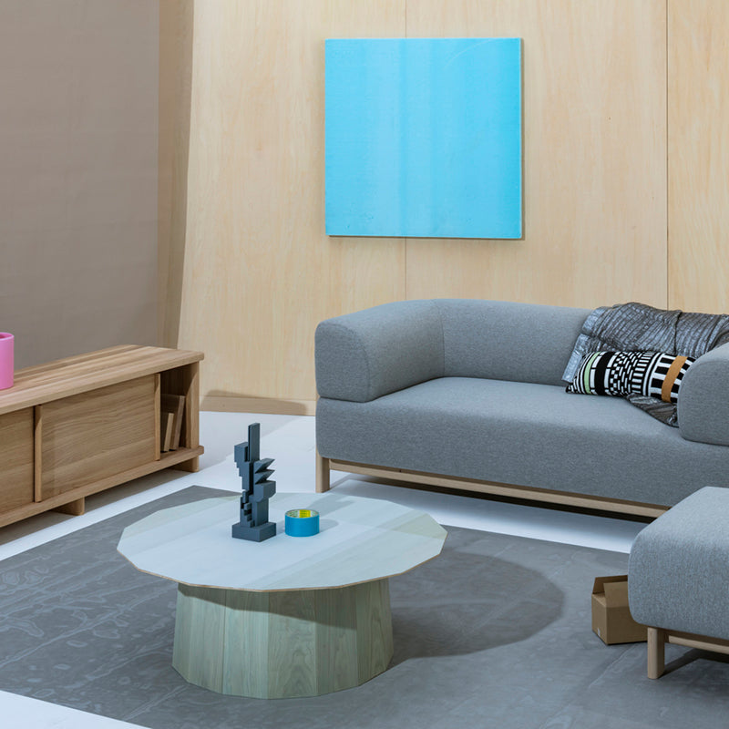 カリモクニュースタンダード カラーウッド テーブルXL・GREEN GRID(グリーングリッド)