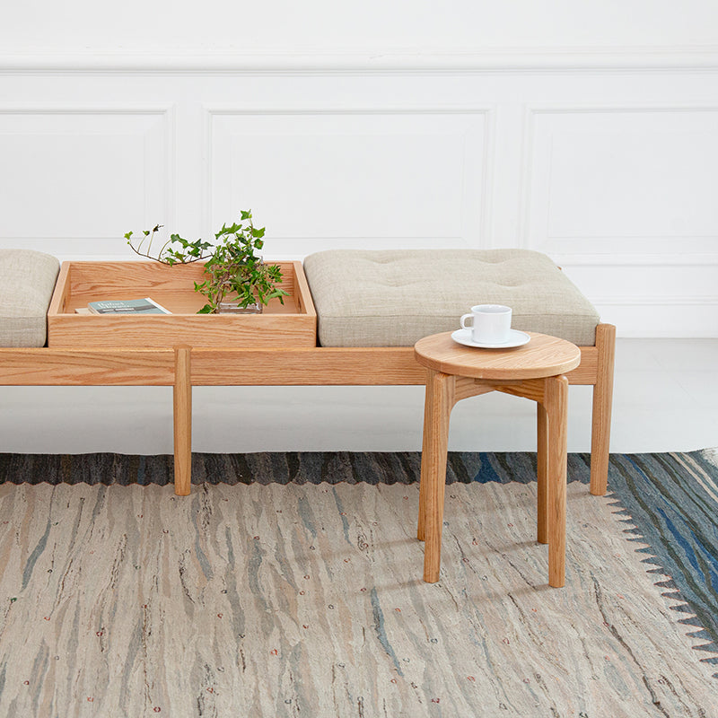 MARUNI60 スツール(オーク)板座