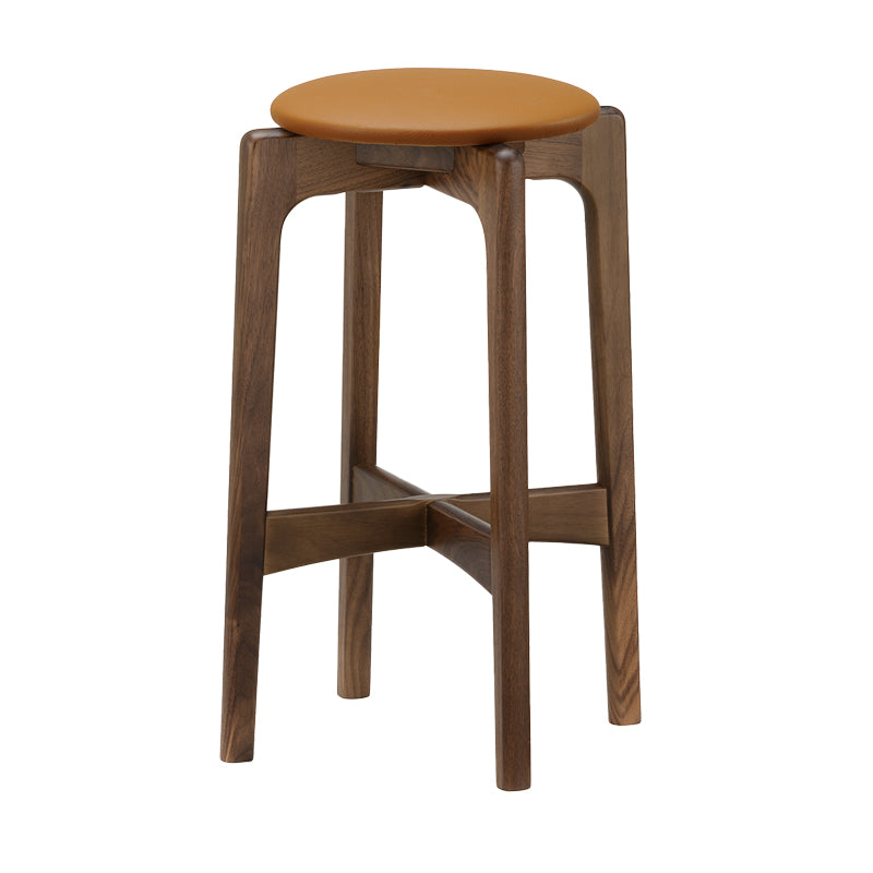 MARUNI60 ハイスツール58(ウォールナット)布座