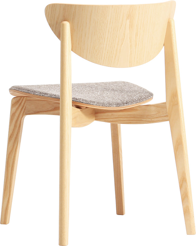 天童木工 チェア 背 : ホワイトアッシュ板目(ナチュラル) 脚 : ホワイトアッシュ(ナチュラル) (T-3153AS-NT)