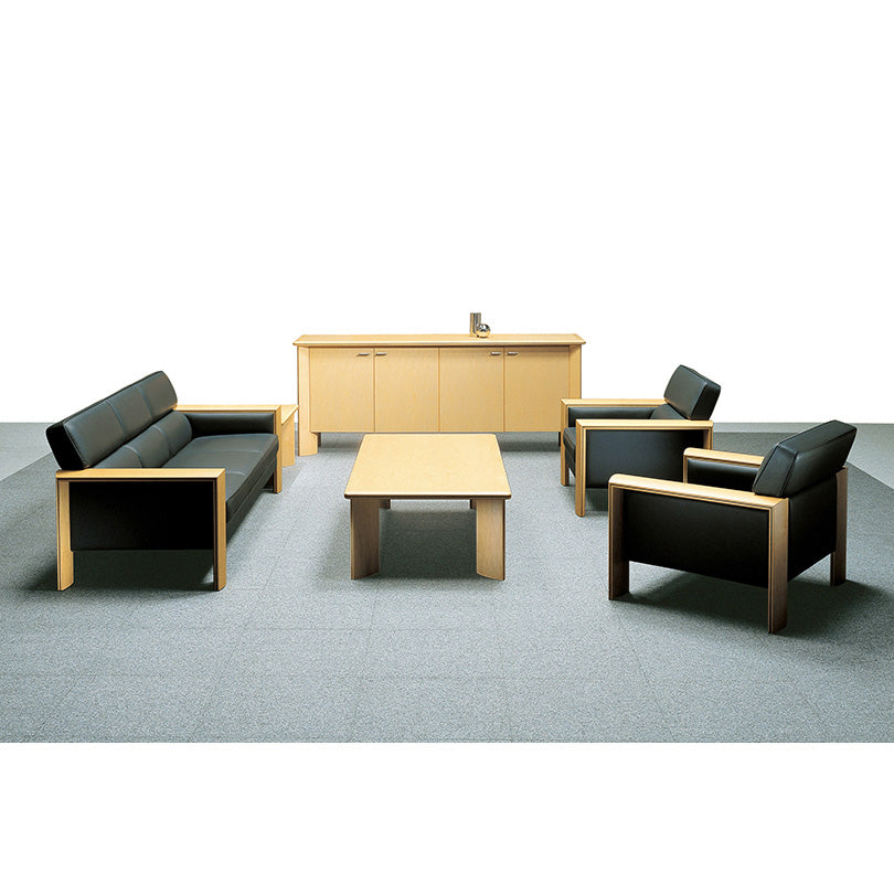 天童木工 サイドテーブル 甲板 : メープル杢目(ナチュラル) 脚 : メープル(ナチュラル) (T-6164MP-NT)