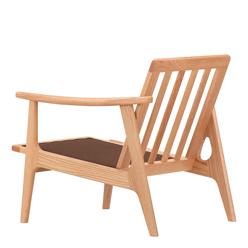 マルニ60 フレームチェア 1シーター・左肘(本体)(オーク/ローバック/通常幅)