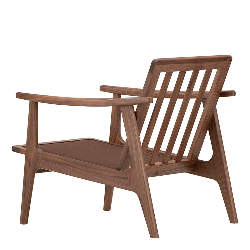 マルニ60 フレームチェア 1シーター・両肘(本体)(ウォールナット/ローバック/通常幅)