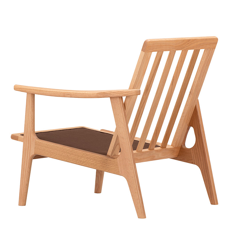 マルニ60 フレームチェア ハイバック1シーター・左肘(本体)(オーク/ハイバック/通常幅)