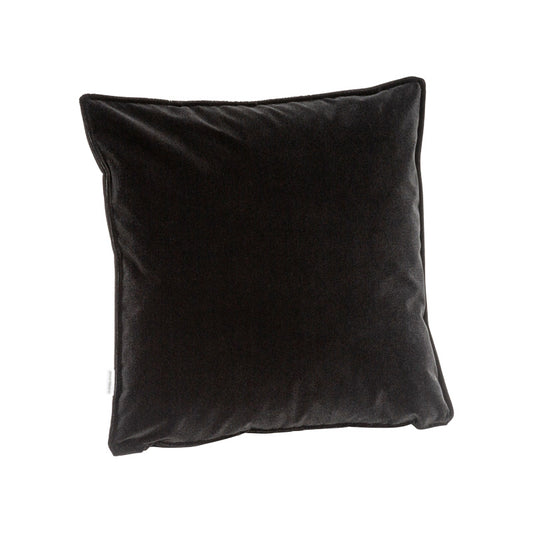 カリモク60 クッションカバー45×45cmモケットブラック(つまみ仕様)