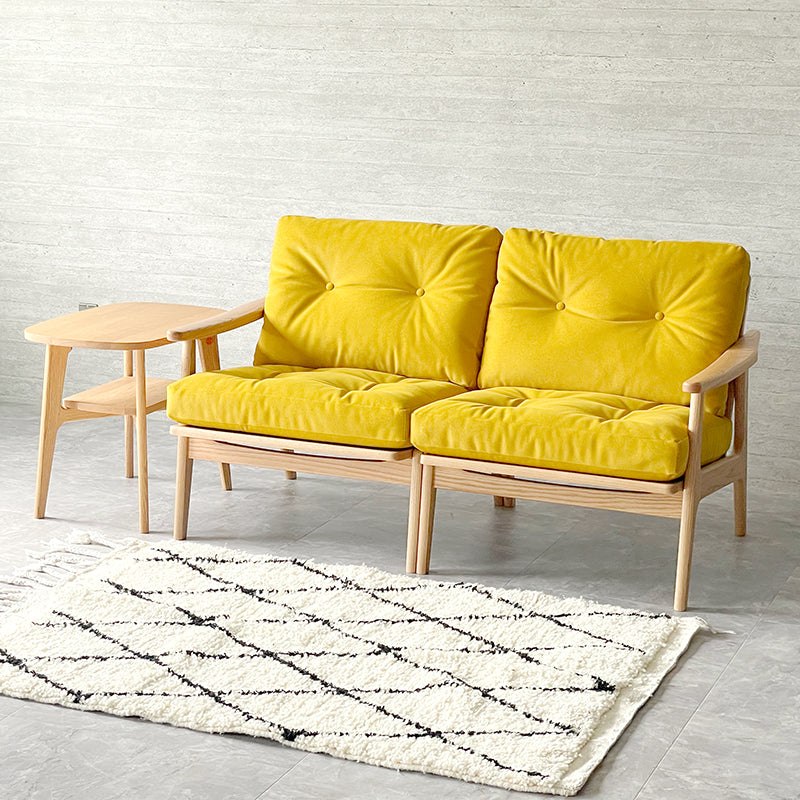 マルニ60 フレームチェア ワイド2シーター(オーク/ローバック/ワイド幅)