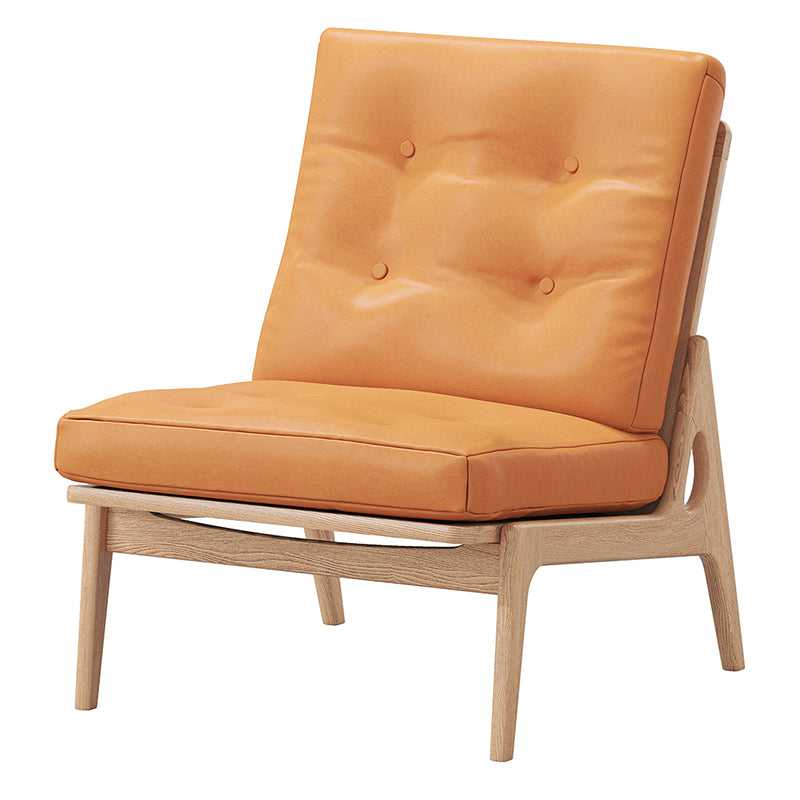 マルニ60 フレームチェア ワイドハイバック1シーター・肘無(オーク/ハイバック/ワイド幅)