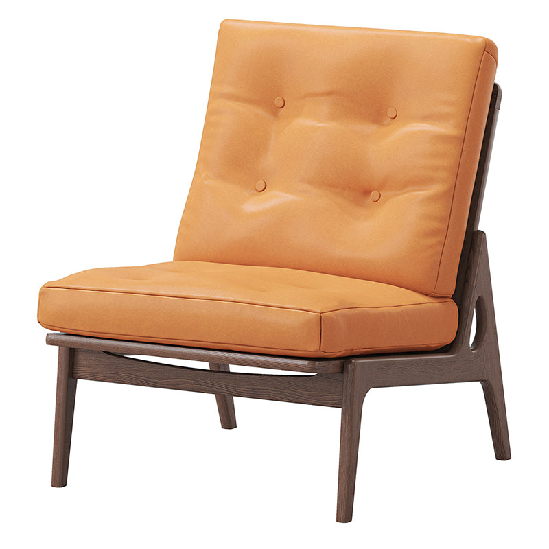 マルニ60 フレームチェア ワイドハイバック1シーター・肘無(ウォールナット/ハイバック/ワイド幅)