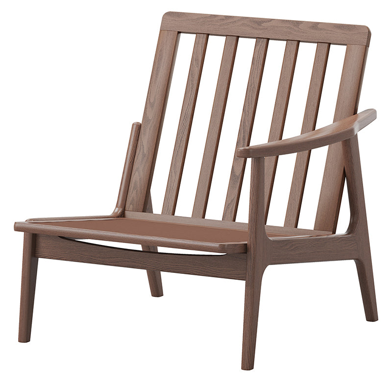 マルニ60 フレームチェア ワイドハイバック1シーター・左肘(本体)(ウォールナット/ハイバック/ワイド幅)