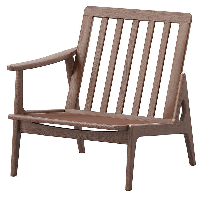 マルニ60 フレームチェア ワイドハイバック1シーター・右肘(本体)(ウォールナット/ハイバック/ワイド幅)